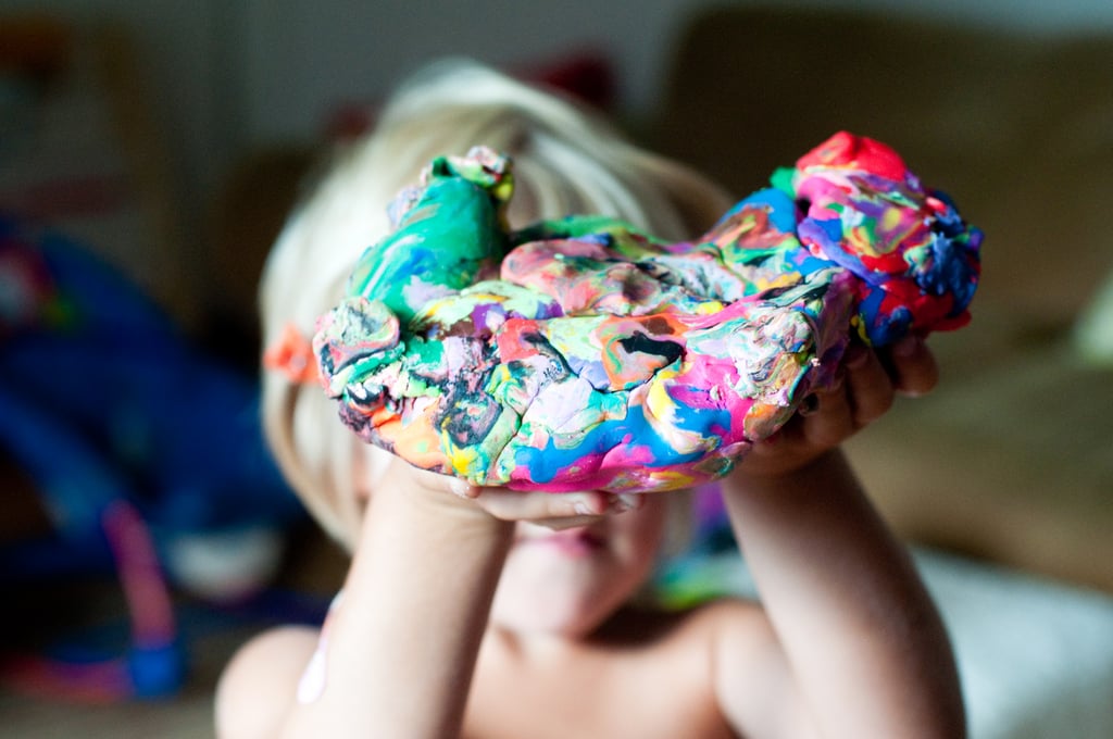 First time you plan — and complete — a craft with your tot.