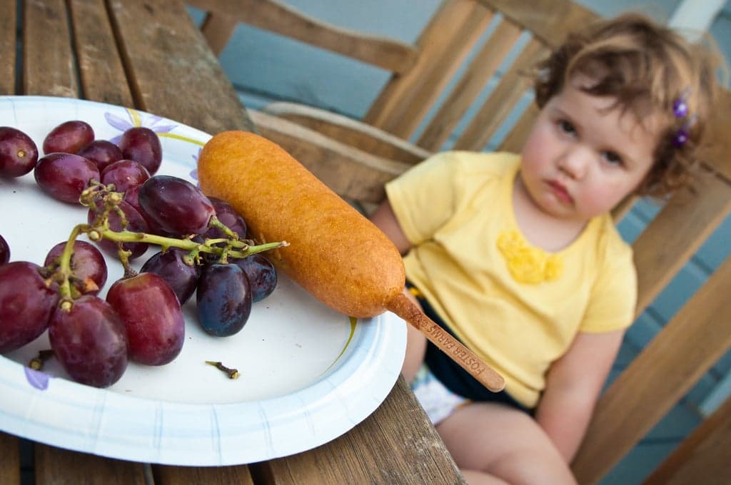 First time you send your picky eater away from the table without eating anything.