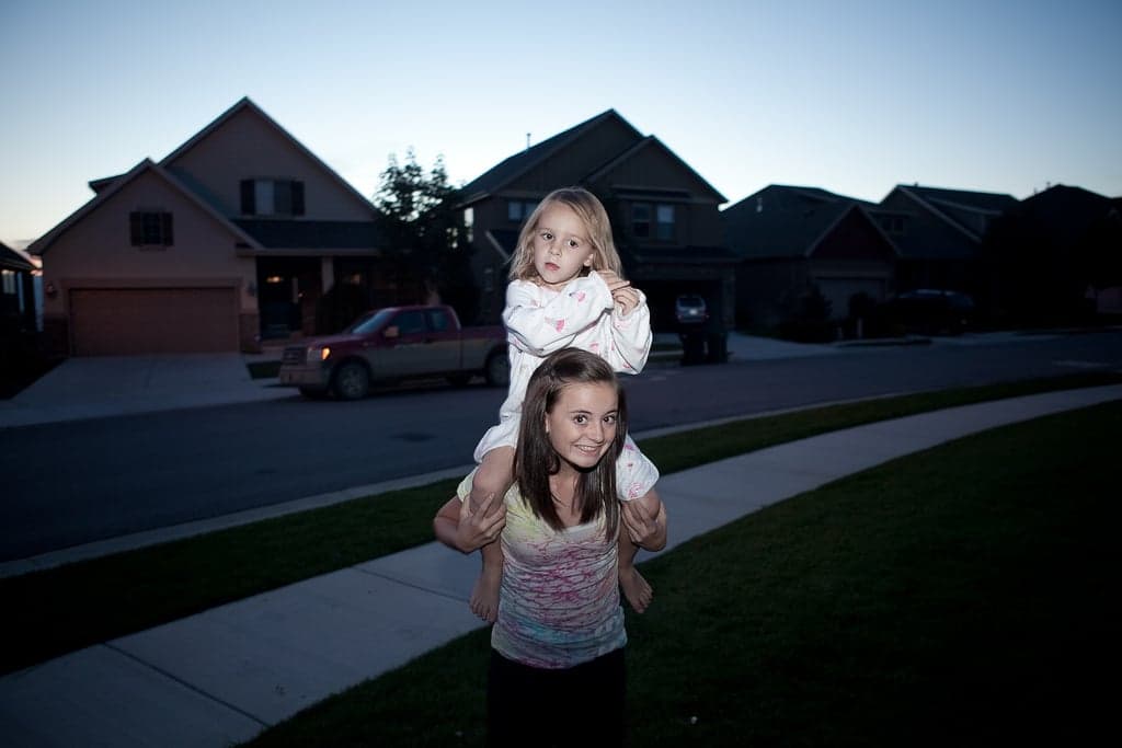 First time you use a babysitter that's not family.