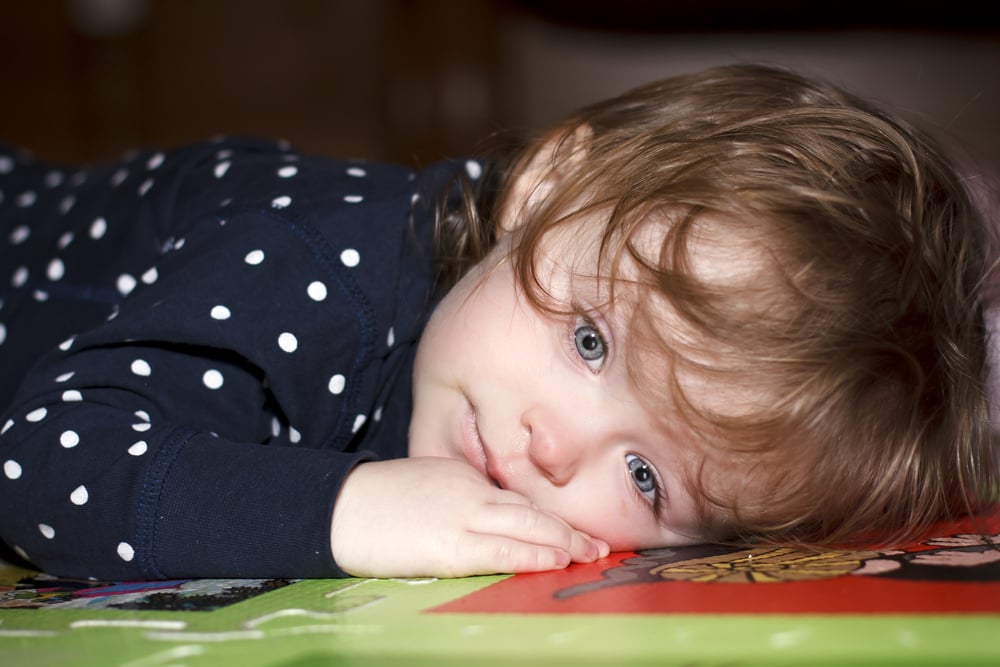 First time your child vomits (and it's not just a little spit-up).