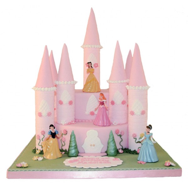 princess castle birthday cake1 600x600