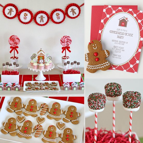 An Adorable Gingerbread Decorating Party