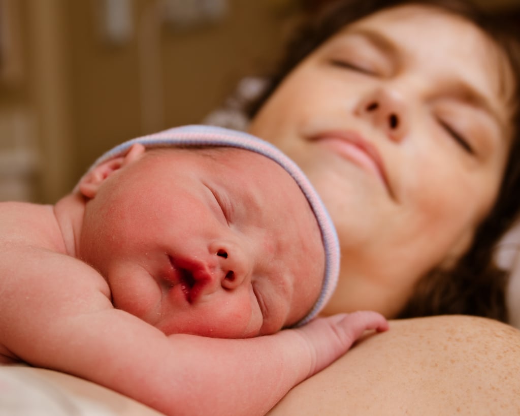 When you finally experience the bliss of skin-to-skin contact with your newborn for the first time. When you finally experience the bliss of skin-to-skin contact with your newborn for the first time.