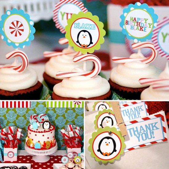 A Winter Candyland Birthday Party