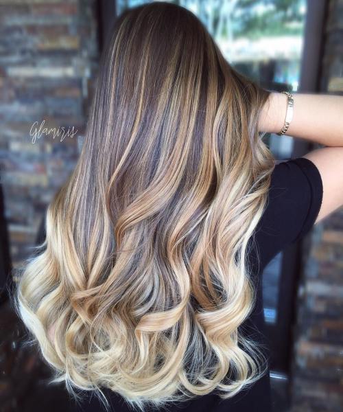 10 blonde balayage for brown hair