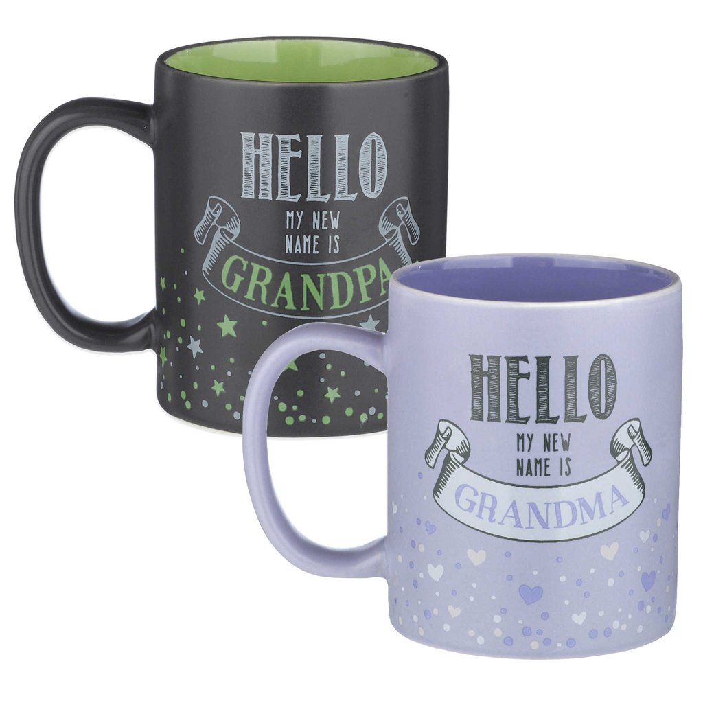 For the Coffe- or Tea-Drinking Grandma and Grandpa: Grandparent Mugs