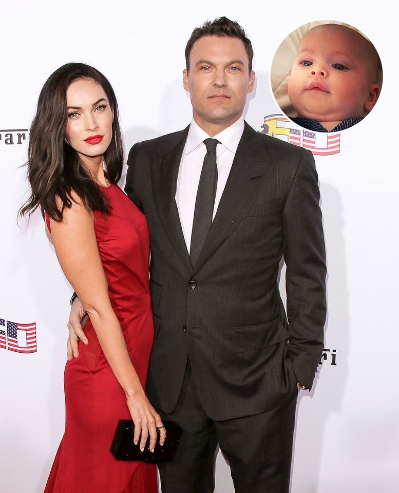 <p>Megan Fox is just one of the guys! The actress gave birth to her third child — and third boy — with husband Brian Austin Green over the summer. The <i>Teenage Mutant Ninja Turtles</i> actress had filed for divorce from Green, but they reconciled in April when it was revealed she was expecting. Though the family keeps a low profile, the <i>Beverly Hills, 90210</i> alum did <a rel="nofollow" href="<a href=
