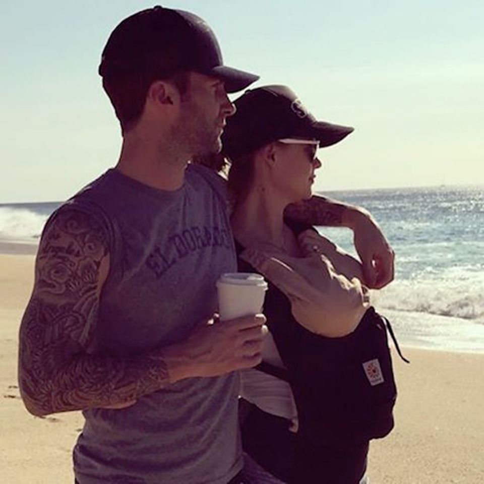<p>Are we going to get a <i>Songs About Dusty</i> album? Maroon 5 frontman Adam Levine and wife Behati Prinsloo welcomed their first child together on Sept. 21. <i>The Voice</i> coach was very ready for fatherhood. “You're born to be a parent, that's what we're here for, really. All the other s*** is great, but it's not what we're here for," he told <a rel="nofollow" href="<a href=