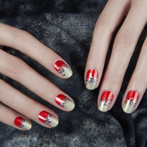 hbz red nails jinsoonchoi