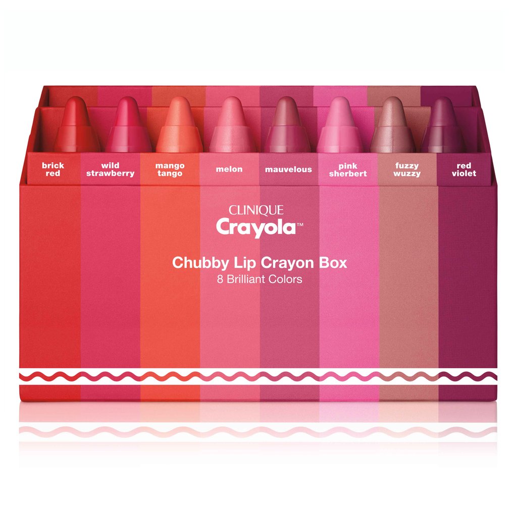 Crayola Clinique Chubby Stick Lips Chubby Lip Crayon Box