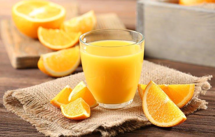 bad sick foods orange juice