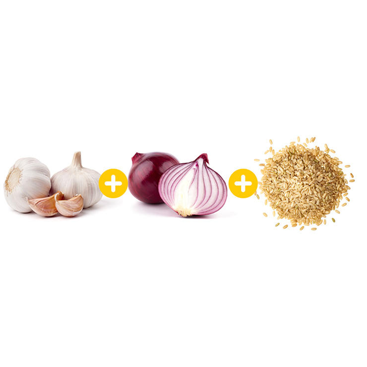 garlic onion rice