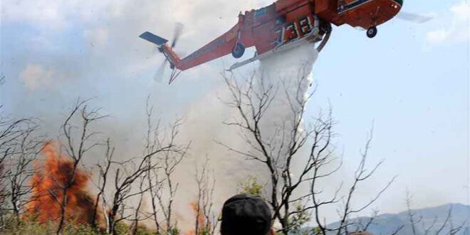 Αναζητούν δύο άτομα για την πυρκαγιά στο Αντισκάρι Ηρακλείου