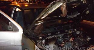 Πυρκαγιά σε αυτοκίνητο με δύο επιβάτες στην πόλη των Χανίων