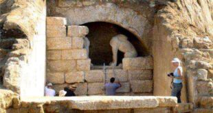 Σκεπάστηκαν οι Σφίγγες στην Αρχαία Αμφίπολη