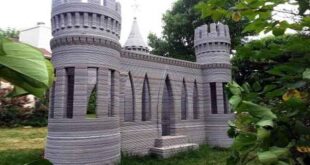 «Έχτισε» το πρώτο κάστρο σε τρισδιάστατο εκτυπωτή