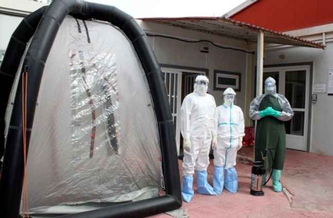 Άσκηση στο «Αμαλία Φλέμινγκ» για τον Έμπολα