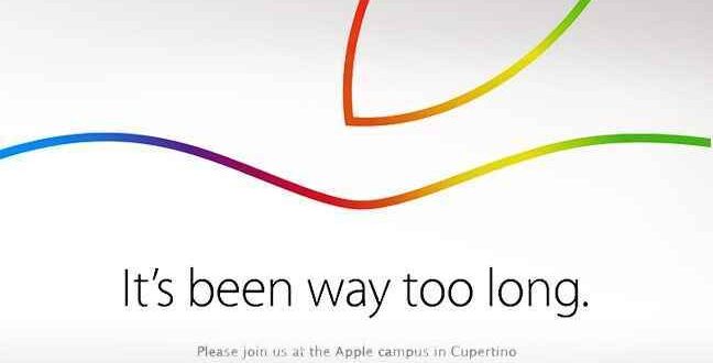 Παρουσίαση της Apple στις 16 Οκτωβρίου