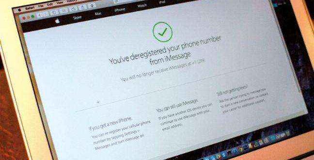 Εργαλείο της Apple για την απενεργοποίηση του iMessage