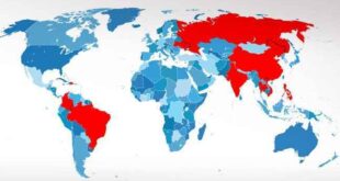 Ο χάρτης του παγκόσμιου online νυφοπάζαρου