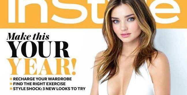 Πανέμορφη η Miranda Kerr στο εξώφυλλο του InStyle