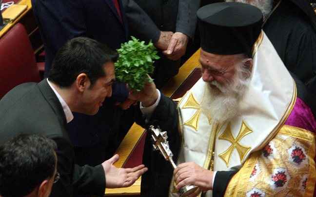 Με πολιτικό και όχι θρησκευτικό όρκο η ορκωμοσία Τσίπρα