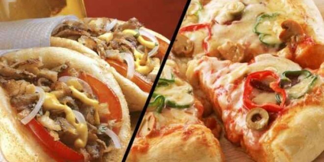 Πίτσα ή σουβλάκι: Δείτε τις θερμίδες και επιλέξτε