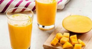 Smoothie με μπανάνα και μάνγκο