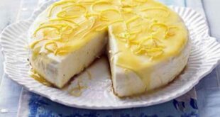 Cheesecake με λεμόνι και μασκαρπόνε