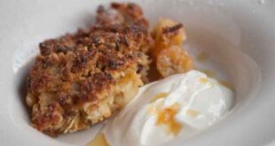 Crumble με μπανάνες