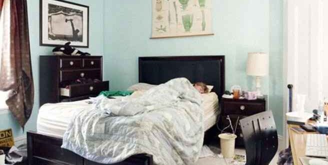 Ένα ακατάστατο δωμάτιο επηρεάζει τον ύπνο
