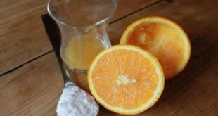 Μαγειρική σόδα και πορτοκάλι κατά της ακμής