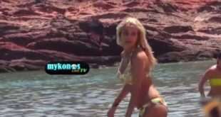 Η Δούκισσα Νομικού… βούλιαξε τη Μύκονο (video)