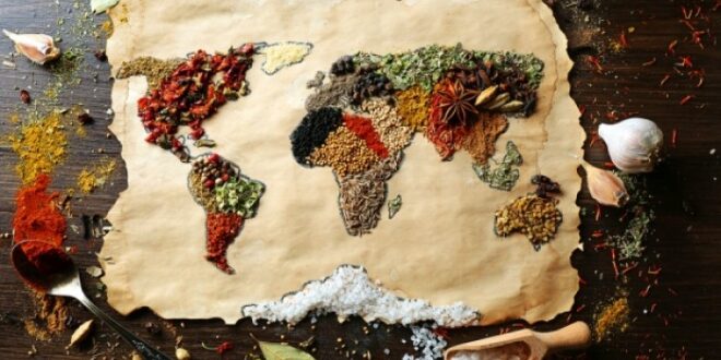 Ο παγκόσμιος χάρτης της σωστής διατροφής (εικόνα)