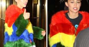 Η Miley Cyrus είναι το κορίτσι του… ουράνιου τόξου