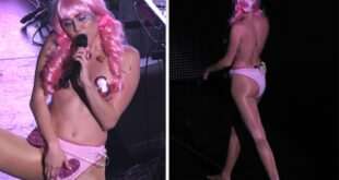 Η προκλητική εμφάνιση της Miley Cyrus