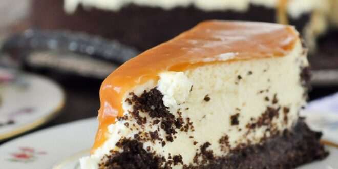 Caramel cheesecake