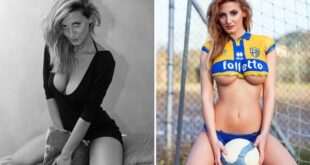 Η σέξι Ιταλίδα οπαδός Rosy Maggiulli