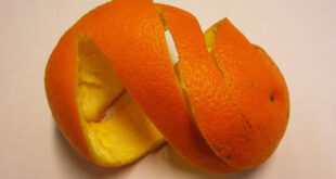 Μάσκα προσώπου από φλούδες πορτοκαλιού