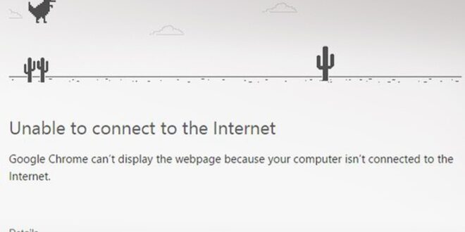 Το κρυμμένο παιχνίδι του Google Chrome όταν χάνεται η σύνδεση στο ίντερνετ