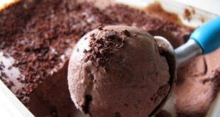 Παγωτό σοκολάτα με κομματάκια σοκολάτας