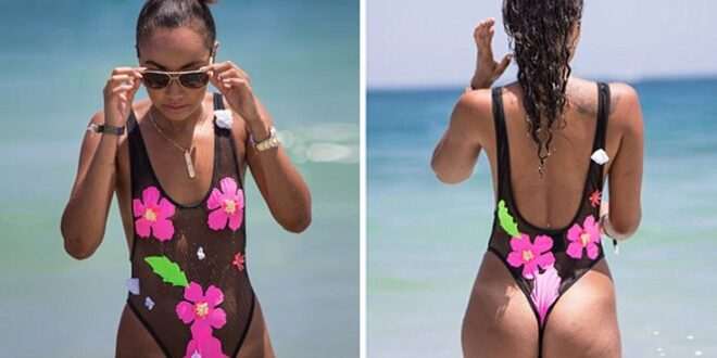 Το σέξι ολόσωμο μαγιό της Leigh-Anne Pinnock