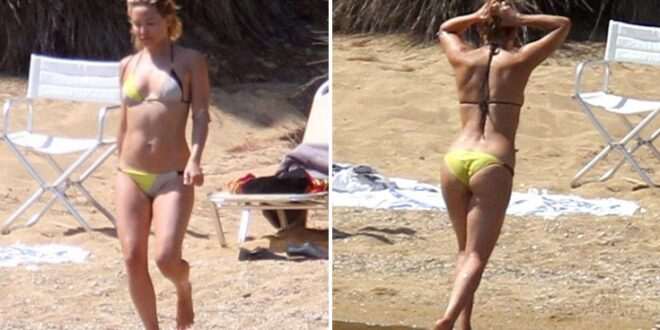 Βουτιές στη Σκιάθο για την Kate Hudson