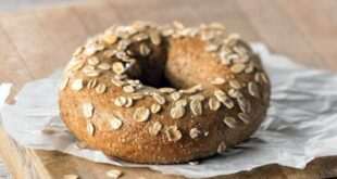 Bagels ολικής άλεσης