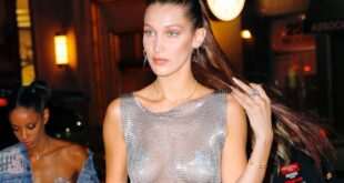 Η μεταλλική see through εμφάνιση της Bella Hadid