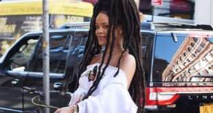 Η Rihanna με ράστα μέχρι τον αστράγαλο