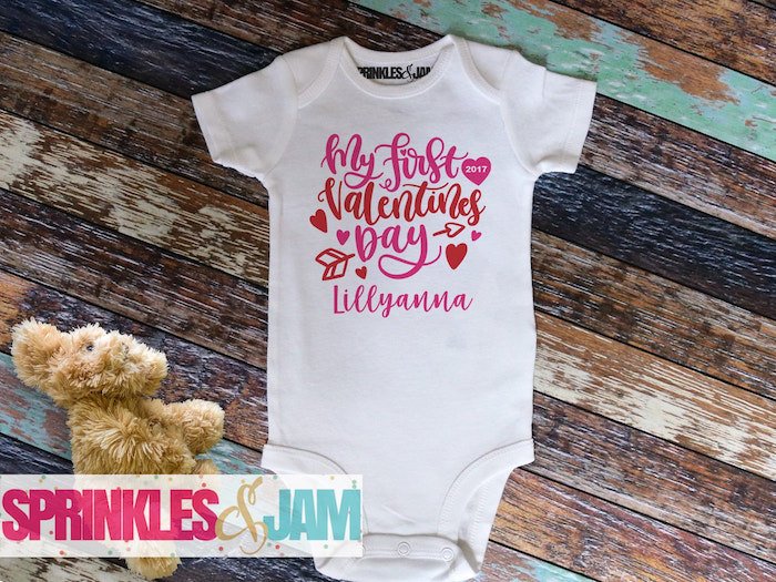 Personalized My First Valentine's Day Personalized My First Valentine's Day