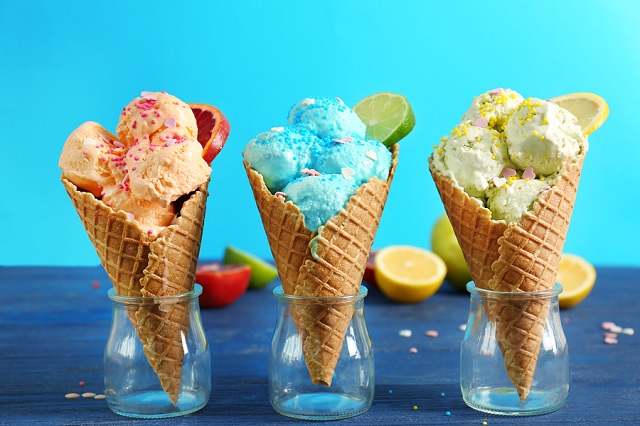 bigstock Different ice cream with citru 185954944