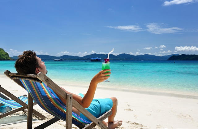 bigstock Man On A Beach 7149059