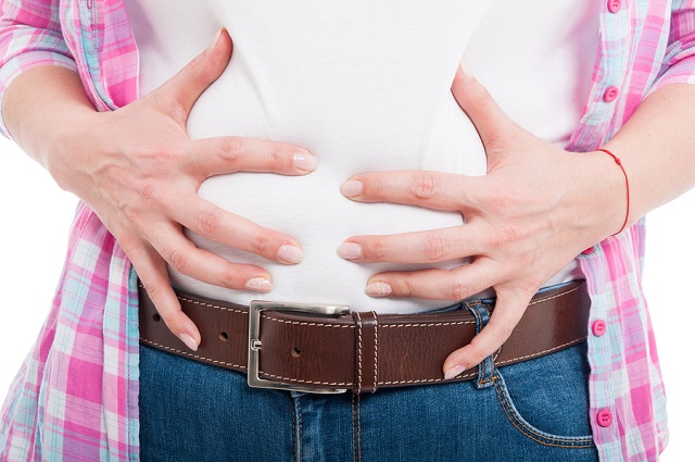 bigstock Close up Of Female With Bloate 176220697